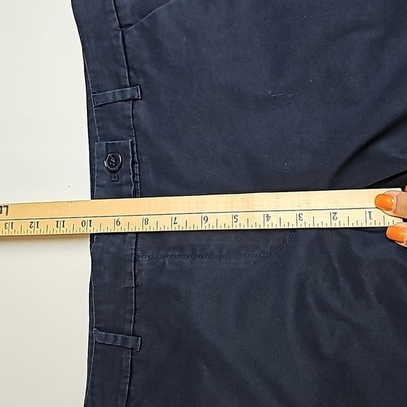 Talbots Perfect Skimmer Pant Navy Sz 10 Excellent - Picture 11 of 12